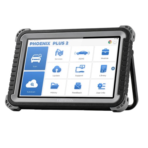 [EU Ship] TOPDON Phoenix Plus 2 Online ECU Coding & Configuration Flashing, Bidirectional with Topology Map, CANFD, 42+ Services, FCA AutoAuth