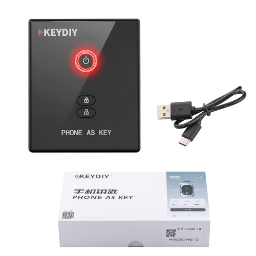 KEYDIY PAK01-TB Phone As Key Support Keyless Entry Bluetooth Vehicle Control