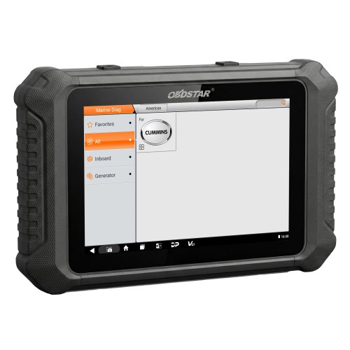 OBDSTAR MarineMaster C, D Configuration for Inboard/ Generator Intelligent Diagnosis