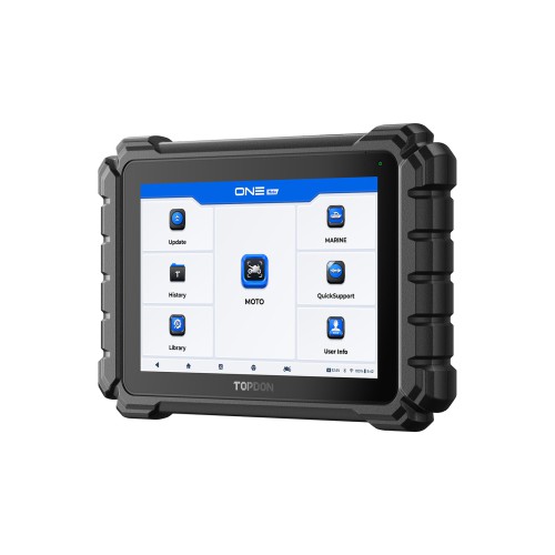 TOPDON ONE Moto Diagnostic Scanner for Motorcycles, ATVs and Marine Vehicles, 2 Years Free Updates, 45 Languages