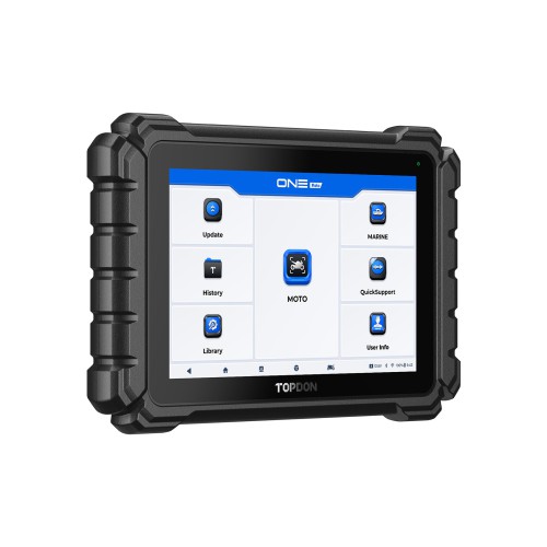 TOPDON ONE Moto Diagnostic Scanner for Motorcycles, ATVs and Marine Vehicles, 2 Years Free Updates, 45 Languages