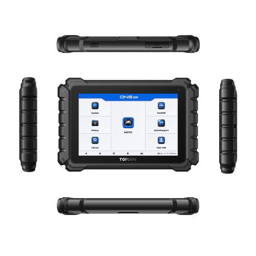 TOPDON ONE Moto Diagnostic Scanner for Motorcycles, ATVs and Marine Vehicles, 2 Years Free Updates, 45 Languages