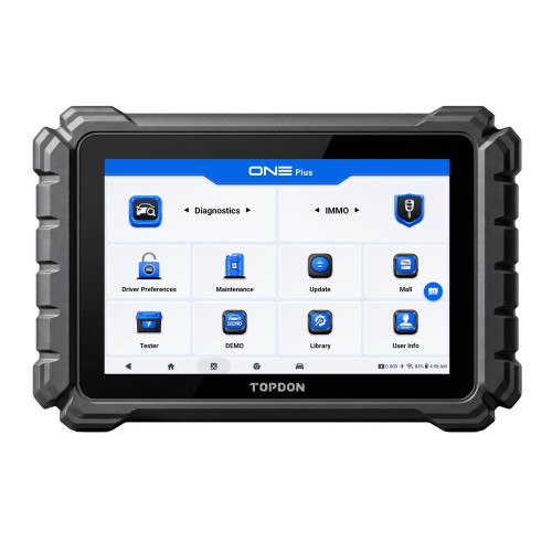 [US Ship] [Second-Handed] 90% New TOPDON ONE PLUS Professional 10.1 Inch Automotive Diagnostic Tool