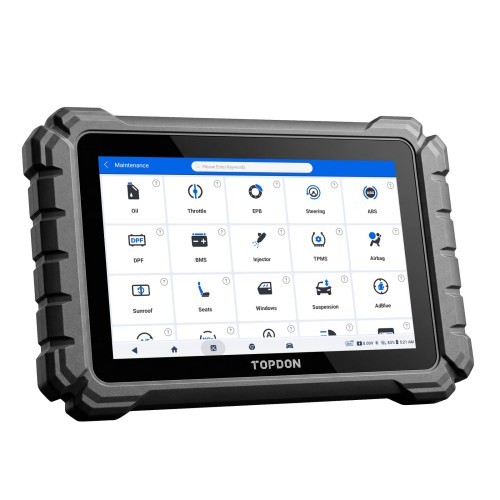 [US Ship] [Second-Handed] 90% New TOPDON ONE PLUS Professional 10.1 Inch Automotive Diagnostic Tool