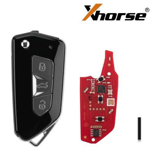 5Pcs/lot XHORSE XKGA84EN Second Generation Universal Remote Key 3 Buttons