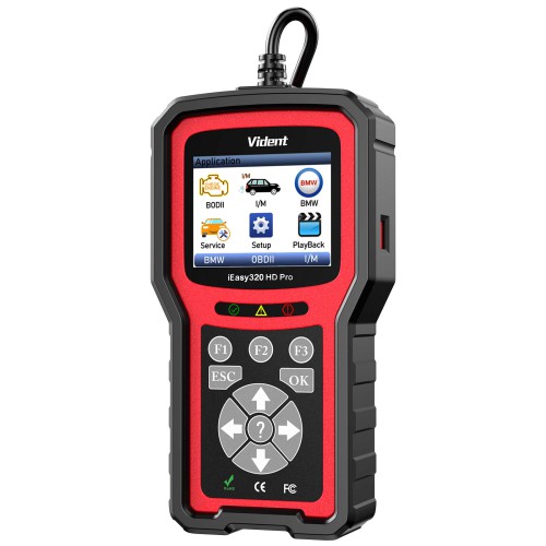Vident iEasy320HD Pro Diesel Truck Diagnostic Tool OBD2 Scanner Automotive Code Reader Trucks Cars OBD2 Diagnostic Tool