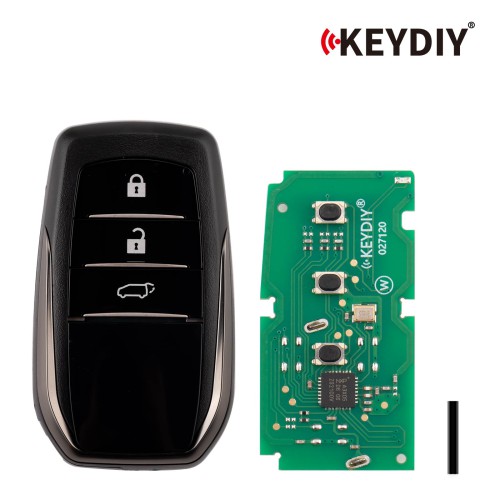 5pcs/lot KEYDIY KD ZB35-3 Universal Smart Remote Key 3 Buttons for Toyota Type