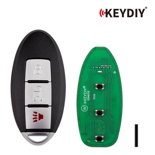 5pcs/lot KEYDIY KD ZB03-3 Universal Smart Remote Key 2+1 Buttons for Nissan Type