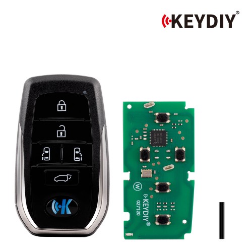 5pcs/lot KEYDIY KD ZB35-5 Universal Smart Remote Key 5 Buttons for Toyota Type