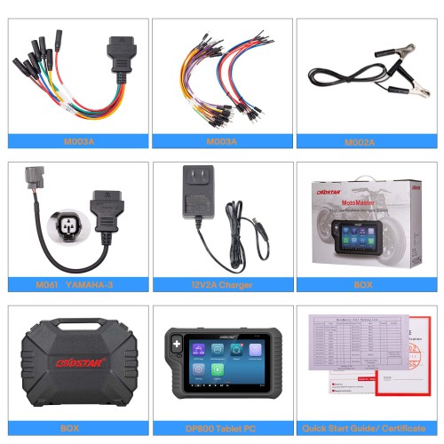 [US/EU Ship] OBDSTAR MOTOMASTER Motorcycle Scanner FULL MOTO Diag + Marine Diag + E-MOTO Diag + IMMO + Cluster Recalibration + ECU Flasher + Make Key