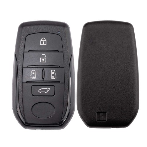 Xhorse XSTO20EN Toyota XM38 Smart Key 5 Buttons key shell 5pcs/lot
