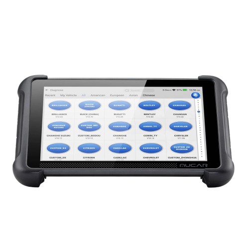 THINKCAR MUCAR 892BT PRO Bluetooth Diagnostic Scanner with AI Function, ECU Coding, Supports CANFD & DOIP & J2534, 35 Reset Functions,Topology Mapping