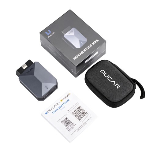 THINKCAR MUCAR BT200 MAX AI-Powered Diagnostics Scanner Supports Full OBD2 Functions, 15+ Reset Services, CAN-FD & FCA