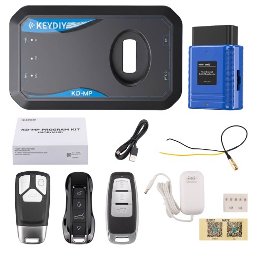 [US/UK/EU Ship] KEYDIY KD-MP 5-in-1 Promotion Package with KD-MATE, KD-MP MLB/MQB Tool, MLB26 MLB09 MLB08 MLB Keys with Key Shell
