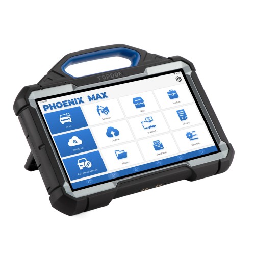 TOPDON Phoenix Max With 13.3 Inches Screen, Supports 4-channel Oscilloscope, ADAS Compatibility, Topology Mapping, J2534, DoIP, CanFD, D-PDU, RP1210