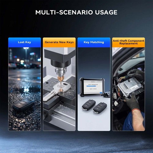 THINKCAR TKEY101 with Super Chip Car Key Programmer Immobilizer Matching Tool Lifetime Free Update