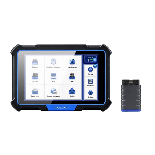 THINKCAR MUCAR VO8 ECU Coding & OE-level Full System Diagnostic, Auto VIN, with 9450mAh Battery & 8MP Camera Support 34+ Maintenance Functions