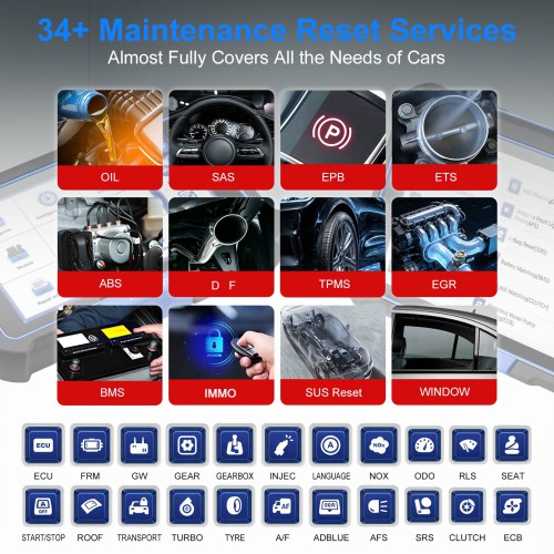 THINKCAR MUCAR VO8 ECU Coding & OE-level Full System Diagnostic, Auto VIN, with 9450mAh Battery & 8MP Camera Support 34+ Maintenance Functions