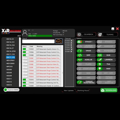 One Year Software Subscription for XirDecoder Ultimate Version