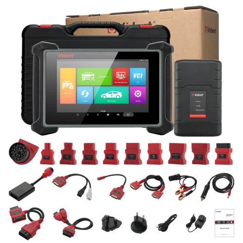 VIDENT iSmart810 Smart Key Programming Tool with High Configuration, Supports OE Level Diagnostics, 48+ Maintenance Functions 3 Years Update