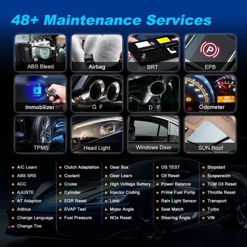 VIDENT iSmart810 Smart Key Programming Tool with High Configuration, Supports OE Level Diagnostics, 48+ Maintenance Functions 3 Years Update