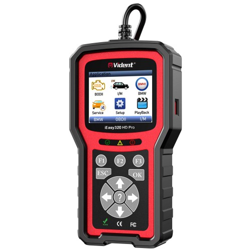 Vident iEasy320HD Pro Diesel Truck Diagnostic Tool OBD2 Scanner Automotive Code Reader Trucks Cars OBD2 Diagnostic Tool