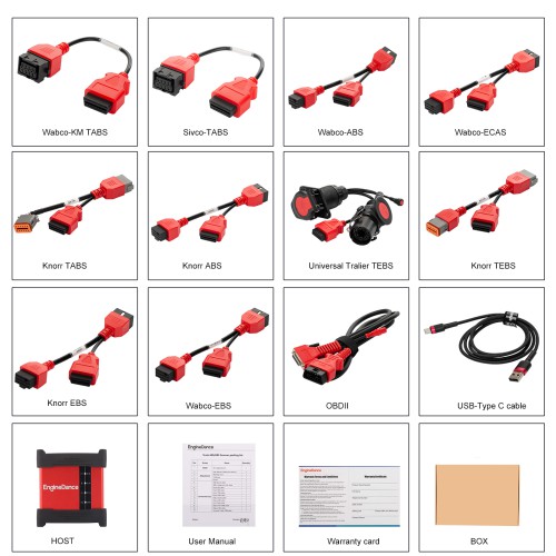[Sales] EngineDance EBS-ABS-ECAS-ADAS-AMT Specialized Diagnostic Scanner