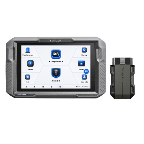 [US/EU Ship] TOPDON UltraDiag 8-Inch Bi-directional Control Key Programming & Scan Tool Support 30 Reset 100+ Vehicle Coverage 2 Years Update