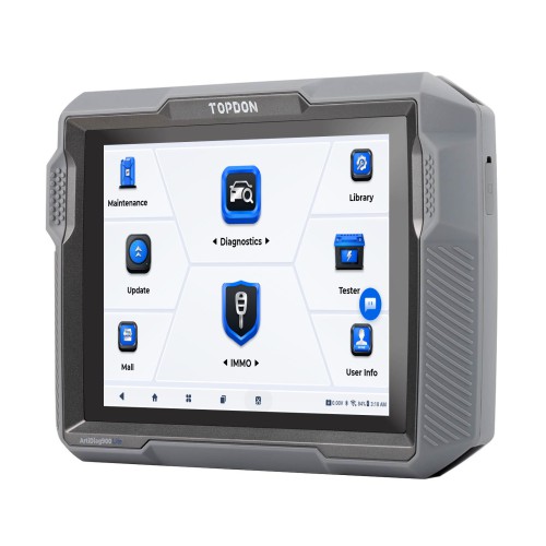 [US/EU Ship] TOPDON UltraDiag 8-Inch Bi-directional Control Key Programming & Scan Tool Support 30 Reset 100+ Vehicle Coverage 2 Years Update