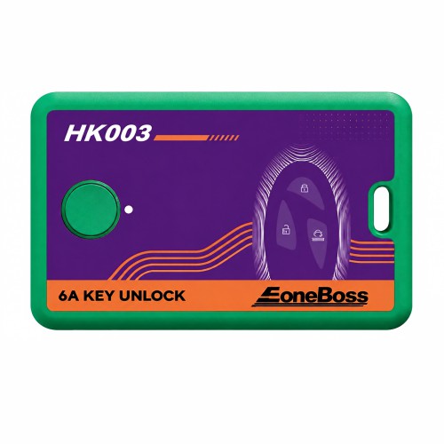 Eoneboss HK003 6A Full Unlock Key Matching Tool, No damage, No Disassembly Required + 6A Solderfree Read/Write Adapters, H‑01 to H‑09
