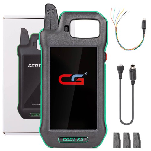 CGDI K2 Remote Key Programmer + 3PCS C4648 Super Chips + GODIAG 14-in-1 Adapter Kit for BCP U/ BDC2/ BDC3 5C/ 5D Encrypted Key Programming & Matching