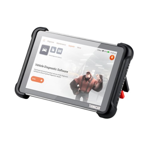 THINKCAR THINKSCAN 689BT PRO Bluetooth Diagnostic Scanner with AI Function, Supports CANFD & DOIP & J2534, 35 Resets,Topology Mapping, ECU Coding