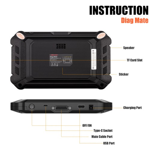 [US Ship] [Second-Handed] 90% New OBDSTAR Diag Mate Marine Diagnostic Tool Support DFI 2, Optimax, Seapro, Verado, 40HP-300HP Engines