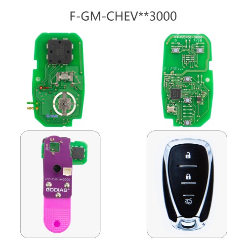 [Bunlde] GODIAG 14-in-1 Adapter Kit + Solderfree 7-in-1 Adapter for BCP U/ BDC2/ BDC3 5C/ 5D Encrypted Key Programming & Matching