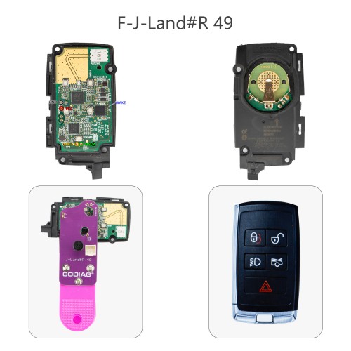 [Bunlde] GODIAG 14-in-1 Adapter Kit + Solderfree 7-in-1 Adapter for BCP U/ BDC2/ BDC3 5C/ 5D Encrypted Key Programming & Matching