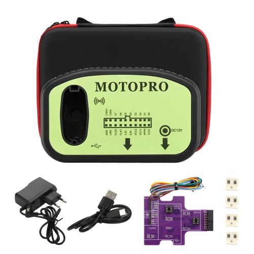 [No annual fee] MOTOPRO PC-based Motorcycle Key Programmer Supports Transponder Read/write, PIN Code Calculation, Key Programming