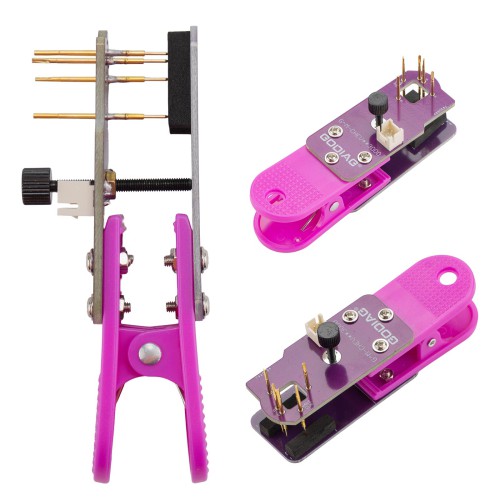 GODIAG Solderfree 7-in-1 5C/ 5D Encrypted Key Programming Adapter Kit Used with the 14-in-1 Adapter Kit for JLR/Ford/GM/Nissan/Hyundai/Kia