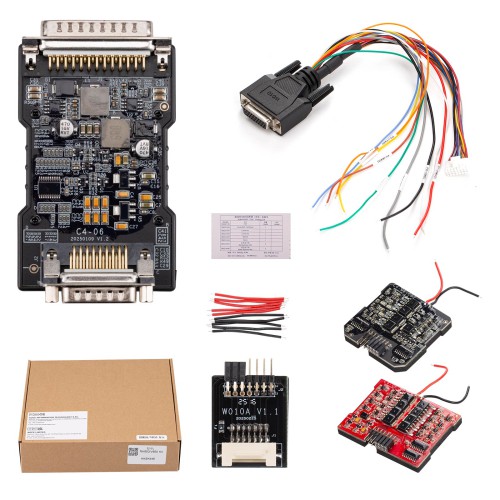 OBDSTAR ECU Master ECU Flasher Configuration A for Passenger and EV Car TCM ECM BCM BMS VCU +  OBDSTAR MQB All Keys Lost RH850/V850 Adapter