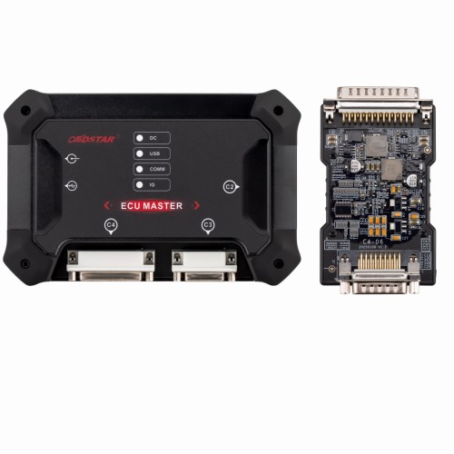 OBDSTAR ECU Master ECU Flasher Configuration A for Passenger and EV Car TCM ECM BCM BMS VCU +  OBDSTAR MQB All Keys Lost RH850/V850 Adapter