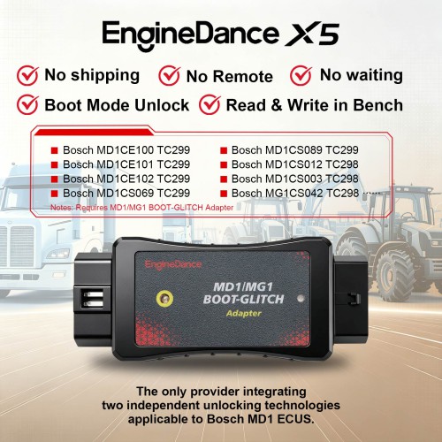 [Sales] EngineDance MD1/MG1 Boot-Glitch Adapter Used with EngineDance X5