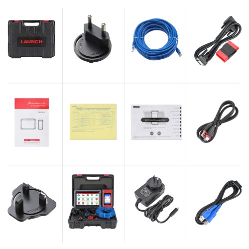 [EU/UK Version] LAUNCH X431 PRO3 V+ Elite All System Diagnosis + Launch BST360 Battery Tester 6V 12V Car Battery Tester
