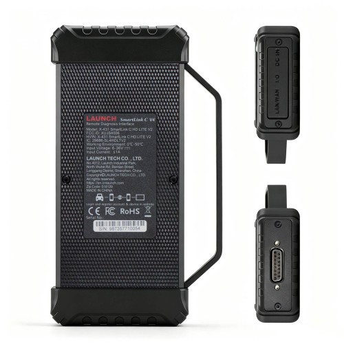 [EU Ship] Launch X431 SmartLink C HD Lite V2 Commercial HD Truck Module for 10 Inch device PRO3S+ V5.0 / X431V+ 5.0 / X431 PRO3 ACE / X431 PRO3 APEX