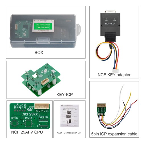 Yanhua ACDP Module 47 License and Adapter for Jaguar Land rover (2018-) RFA Smart Key Copy Without Disassembling the KVM Module