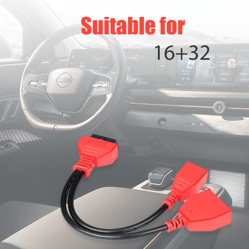 Autel 16+32 Gateway Adapter For Sylphy Key Add Without Password works with IM508/IM608