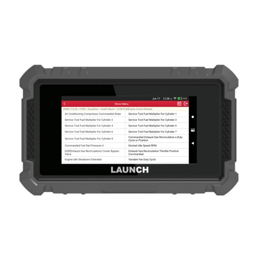 LAUNCH Creader Professional 719I Bidirectional Control with 28+ Special Functions LAUNCH AI Supports CAN FD and DOIP LIfetime Free Update