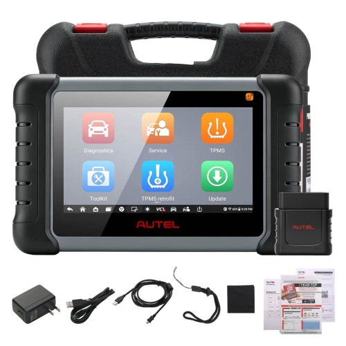 AUTEL MaxiCOM MK808S-TS Scanner, Bidirectional Tool with 36+ Service, All Systems Diagnoses, Top TPMS Relearn Programming Scanner, Bluetooth