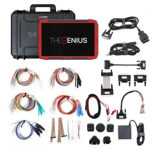 Original Dimsport THE Genius Master Full Version with Hardware & All Vehicle Categories OBD & Bench + Open (Boot) Mode Activation