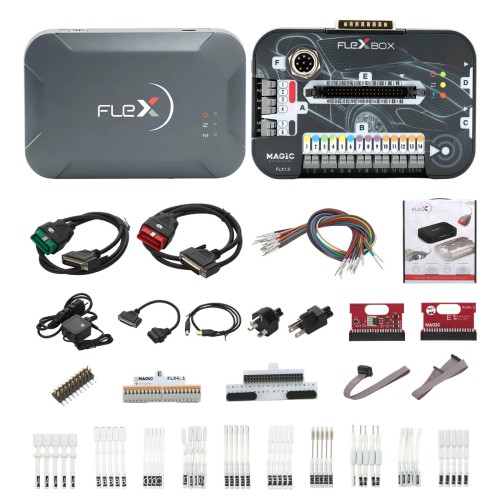 Korhex – Boot Glitch and MCU Access Tool + Magic Motorsport Magic FLK02 FLEX Full HW Kit + Flex Software Package Master Version FLS0.5M