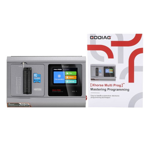 XHORSE Multi-Prog Multi Prog Programmer XDMPG0GL ECU TCU Gearbox Programmer with Free MQB48 License + Mastering Programming BOOK