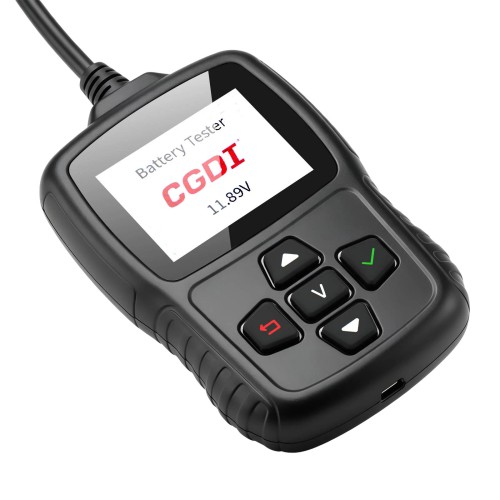 CGDI BD006 Car Battery Tester Rapidly Measure Cold-cranking Current Capability & State of Health(SoH) of Vehicle's Starting Battery Multiple language